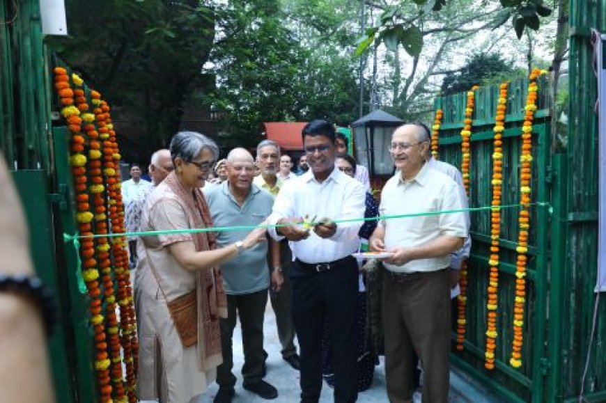 एनडीएमसी अध्यक्ष ने रीसाइक्लिंग और ट्रीटमेंट हेतु कूड़ा पृथक्करण (एसओआरटी) परियोजना के अंतर्गत आईएनए-दिल्ली हाट में खाद निर्माण स्थल का उद्घाटन किया