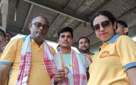 अरनब बोस के नेतृत्व में बोकारो मिनी मैराथन के लिए जर्सी स्पांसर बना सरबानी वेलफेयर फाउंडेशन