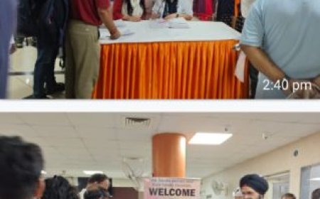 वर्किंग जॉर्नलिस्ट ऑफ इंडिया ने दिल्ली सिख गुरुद्वारा प्रबंधक कमेटी के सहयोग से पत्रकारों के लिए आयोजित किया स्वास्थ्य जांच शिविर