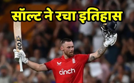 फिल सॉल्ट का इंग्लैंड के लिए सबसे तेज T20 शतक
