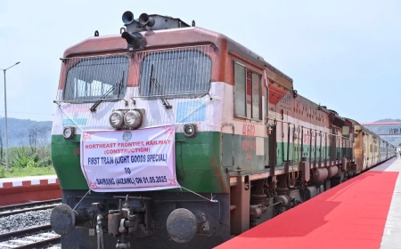 51 किमी रेल लाइन से मिजोरम दिल्ली से हुआ सीधे जुड़ा