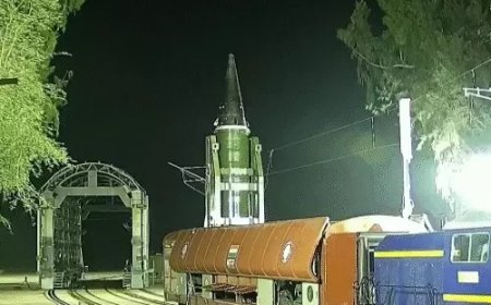भारत ने पहली बार ट्रेन से किया अग्नि-प्राइम मिसाइल का सफल परीक्षण