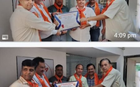 हरियाणा भवन में वर्किंग जॉर्नलिस्ट ऑफ इंडिया का सम्मान समारोह, भाजपा प्रवक्ता राजीव जेटली व जनसंपर्क अधिकारी राजेश कुमार का स्वागत