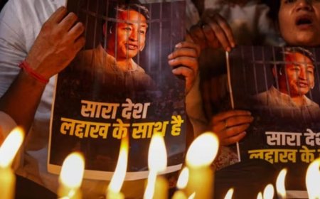 सोनम वांगचुक पर NSA लगा, जोधपुर जेल में गिरफ्तार