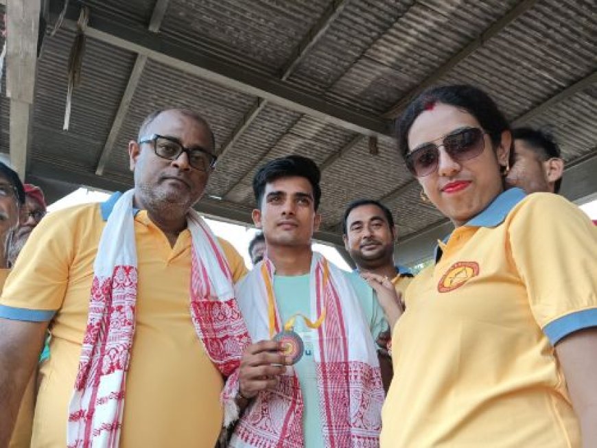 अरनब बोस के नेतृत्व में बोकारो मिनी मैराथन के लिए जर्सी स्पांसर बना सरबानी वेलफेयर फाउंडेशन