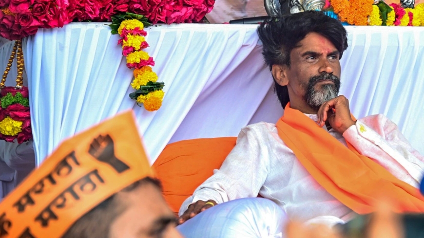 मराठा आरक्षण आंदोलन: मुंबई पुलिस ने जरांगे को भेजा नोटिस