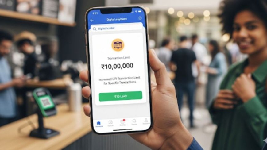 डिजिटल लेन-देन का नया अध्याय: UPI से अब रोज़ ₹10 लाख तक खरीदारी की सुविधा