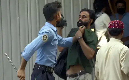 पाकिस्तानी पुलिस ने प्रेस क्लब में घुसकर पत्रकारों पर किया हमला