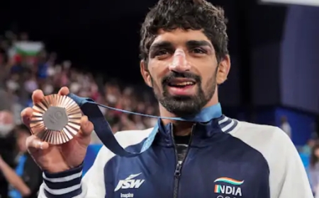 रेसलर अमन सहरावत एक साल के लिए बैन – डोपिंग उल्लंघन पर कड़ा फैसला