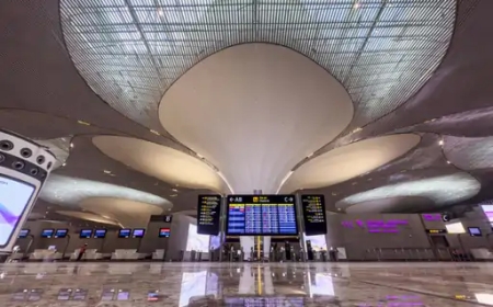 नवी मुंबई एयरपोर्ट का भव्य उद्घाटन – 9 करोड़ यात्रियों की वार्षिक क्षमता वाला भारत का भविष्य का एविशन हब