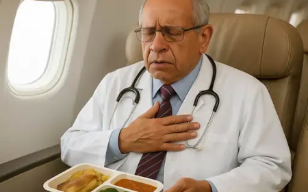 फ्लाइट में शाकाहारी डॉक्टर को परोसा गया नॉनवेज भोजन — एलर्जी से मौत, एयरलाइन पर लापरवाही के आरोप