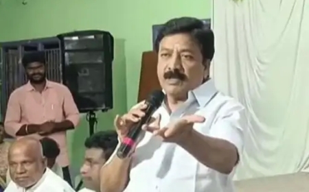 AIADMK सांसद का विवादित बयान — कहा “स्टालिन वोट के लिए फ्री वाइफ भी बांट देंगे”, राजनीतिक हलकों में मचा बवाल