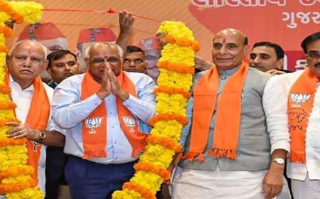 गुजरात मंत्रिमंडल में बड़ा फेरबदल — कल गांधीनगर में शपथ समारोह, नई राजनीतिक समीकरणों की बुनियाद रखी जाएगी