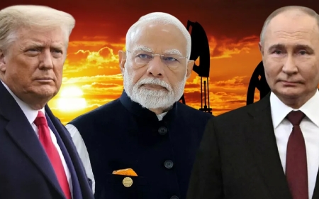 ट्रम्प का दावा — “भारत दिसंबर तक रूसी तेल खरीदना बंद करेगा”, वैश्विक ऊर्जा राजनीति में नई हलचल
