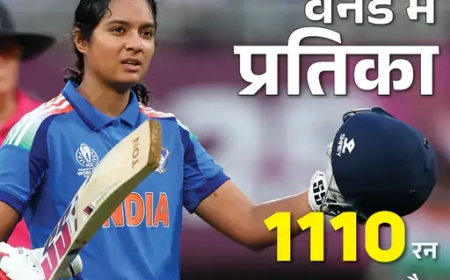 विमेंस वनडे वर्ल्ड कप में भारत का सर्वाधिक स्कोर — महिला क्रिकेट की नई ऊँचाई