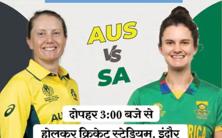 ऑस्ट्रेलिया की मजबूती बनाम दक्षिण अफ्रीका की चुनौती — विमेंस वर्ल्ड कप का निर्णायक टकराव