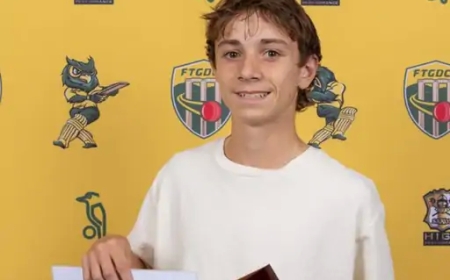 17 वर्षीय क्रिकेटर ऑस्टिन की बॉल लगने से दुखद मृत्यु, खेल जगत में शोक की लहर