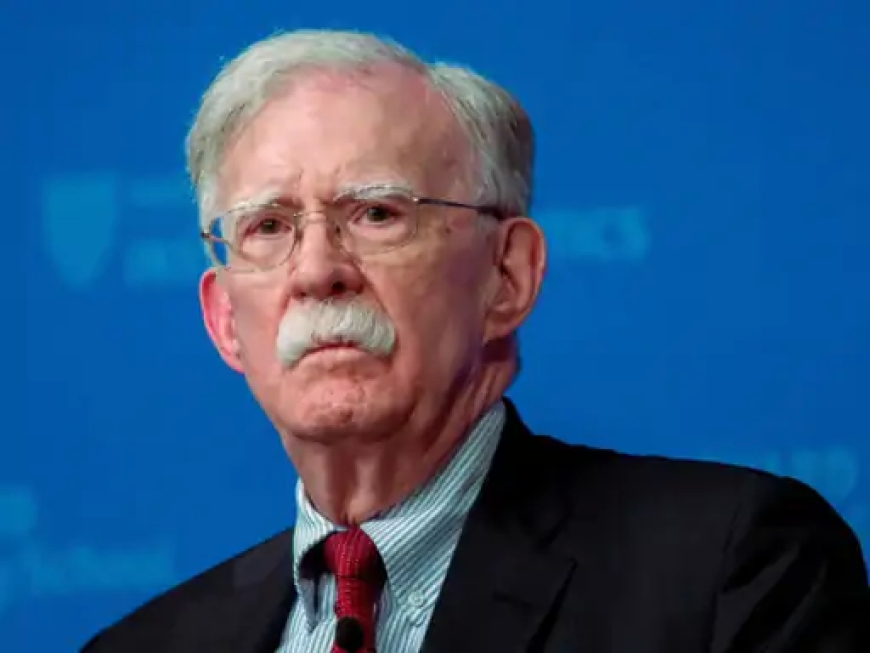 पूर्व अमेरिकी राष्ट्रीय सुरक्षा सलाहकार जॉन बोल्टन पर 18 मामलों में आरोप तय, न्याय विभाग ने शुरू की विस्तृत जांच