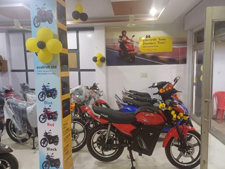 प्योर ईवी पहुँचा छतरपुर- ईवी क्राँति को दी नई रफ्तार