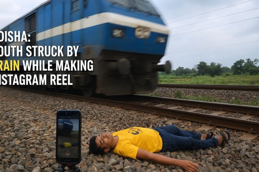 ओडिशा में इंस्टाग्राम रील बनाना पड़ा जानलेवा, ट्रेन की चपेट में आने से युवक की मौत — डिजिटल लत पर गंभीर सवाल