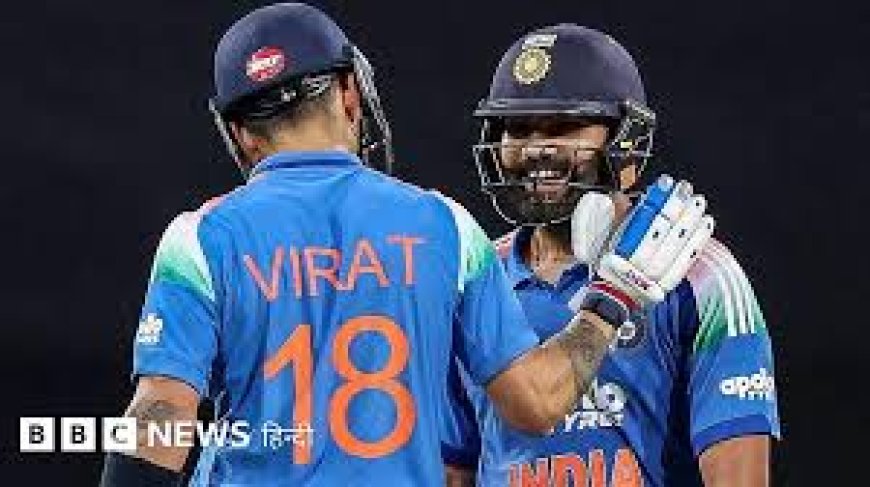 रोहित की सेंचुरी और कोहली के रिकॉर्ड से भारत ने दर्ज की शानदार जीत