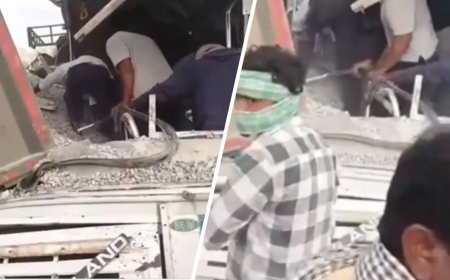 तेलंगाना के रंगारेड्डी में भीषण सड़क हादसा – बस और डंपर की टक्कर में 19 लोगों की मौत, कई घायल