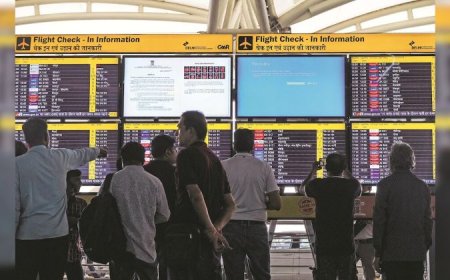 दिल्ली एयरपोर्ट से 300 फ्लाइट्स की आवाजाही में देरी कोहरे और ऑपरेशन संबंधी दिक्कतों से यात्रियों की मुश्किलें बढ़ीं