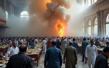 पाकिस्तान के डिस्ट्रिक्ट कोर्ट में सुसाइड अटैक – 12 की मौत, कई घायल, सुरक्षा एजेंसियां सतर्क