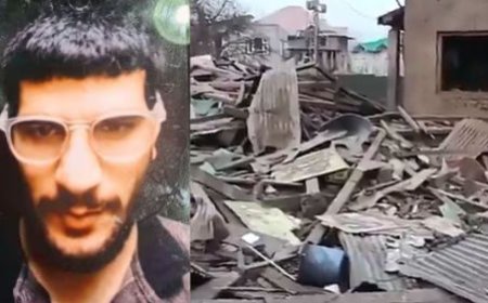 दिल्ली ब्लास्ट के बाद बड़ी कार्रवाई – सुरक्षाबलों ने कश्मीर में आतंकी नबी का घर उड़ाया