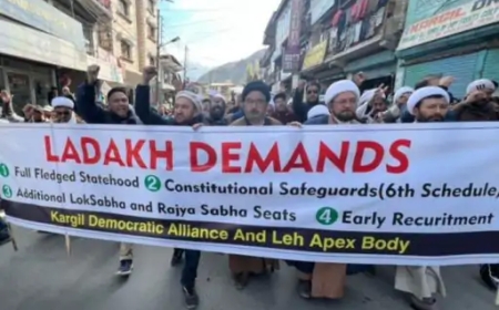 लेह एपेक्स बॉडी की मांग – सोनम वांगचुक पर लगा NSA हटाया जाए