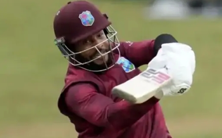 दूसरा वनडे: वेस्टइंडीज ने न्यूजीलैंड को 248 रन का लक्ष्य दिया