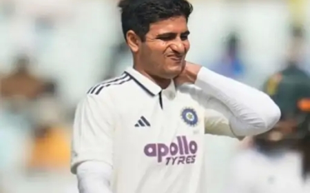 शुभमन गिल दूसरे टेस्ट से बाहर — टीम इंडिया की बल्लेबाज़ी संयोजन पर बड़ा असर