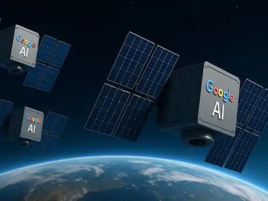 गूगल स्पेस में बनाएगी AI डेटा सेंटर – अंतरिक्ष में डेटा स्टोरेज और प्रोसेसिंग का नया युग शुरू