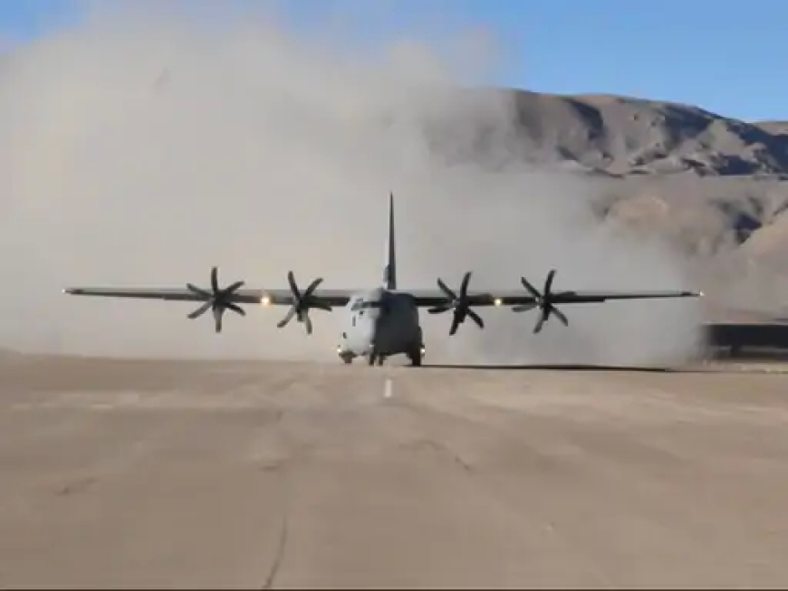 लद्दाख में चीन बॉर्डर से सटा न्योमा एयरबेस हुआ शुरू, भारत की रक्षा क्षमताओं को मिला नया आयाम