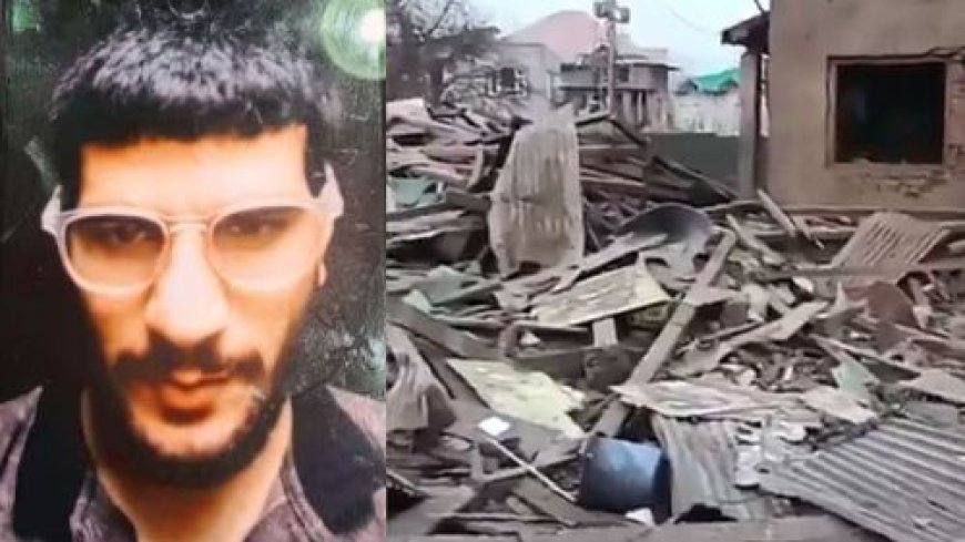 दिल्ली ब्लास्ट के बाद बड़ी कार्रवाई – सुरक्षाबलों ने कश्मीर में आतंकी नबी का घर उड़ाया