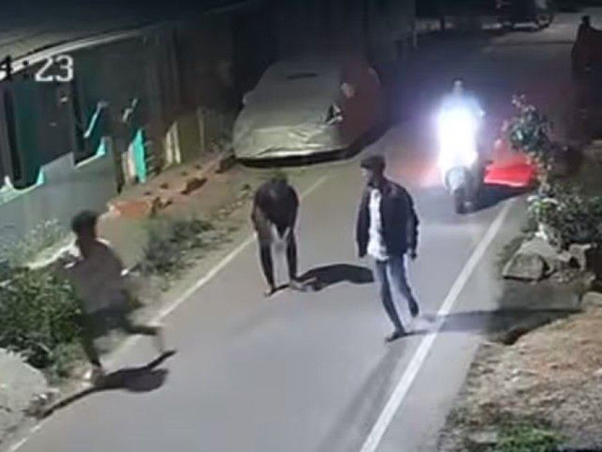 कर्नाटक के शिवमोग्गा में युवक पर धर्म पूछकर हमला