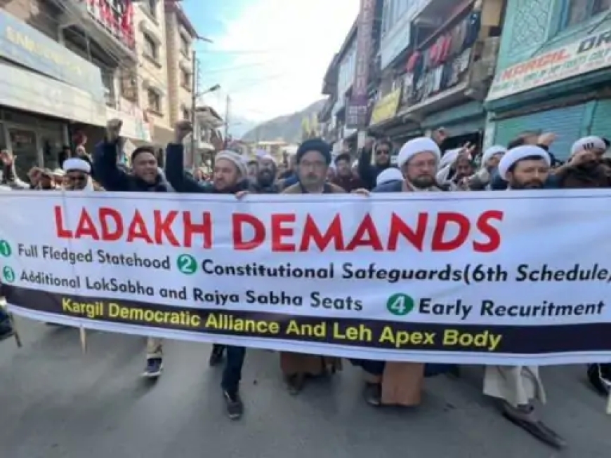 लेह एपेक्स बॉडी की मांग – सोनम वांगचुक पर लगा NSA हटाया जाए