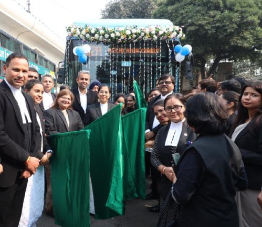 तीस हज़ारी–हाईकोर्ट–साकेत कोर्ट रूट पर DTC AC बस सेवा शुरू