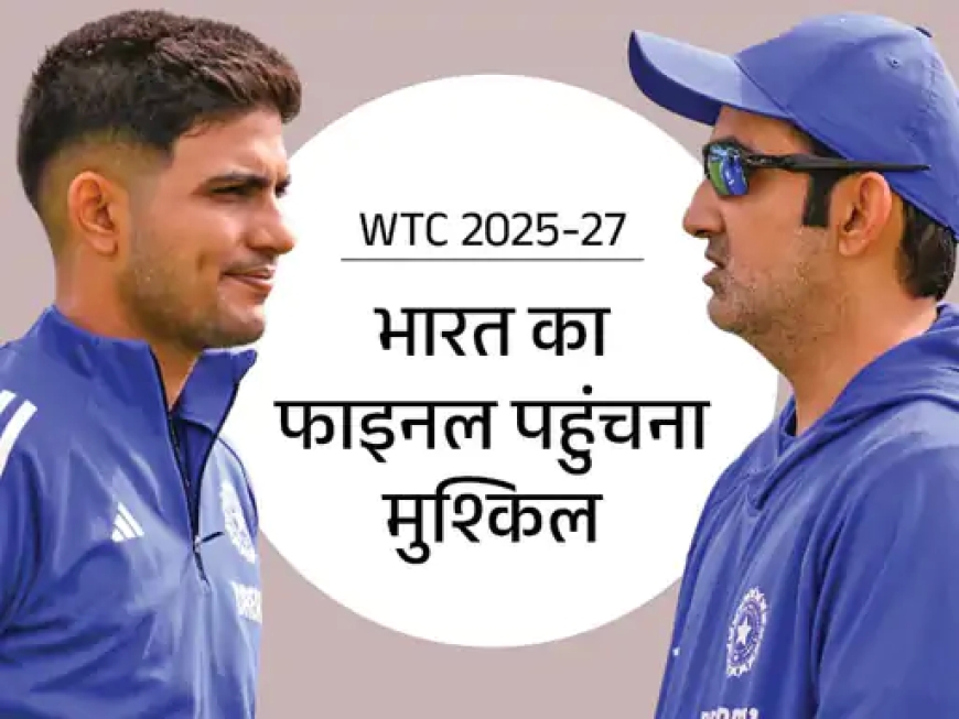 भारत की पहुंच से और दूर हुआ WTC फाइनल – लगातार चुनौतियों ने मुश्किल बढ़ाई