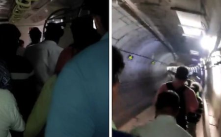चेन्नई मेट्रो तकनीकी खराबी के कारण टनल में फंसी—यात्रियों को पैदल निकलना पड़ा, सुरक्षा तैयारियों पर उठे सवाल