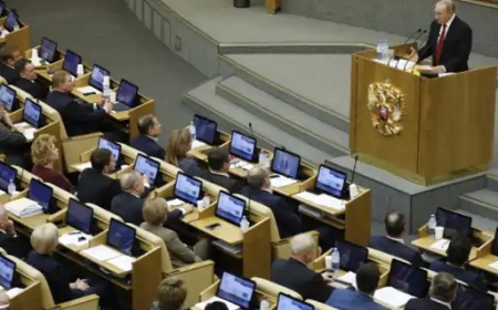 रूसी संसद आज भारत-रूस रक्षा समझौते (RELOS) पर वोटिंग — पुतिन की भारत यात्रा से पहले रणनीतिक पहल