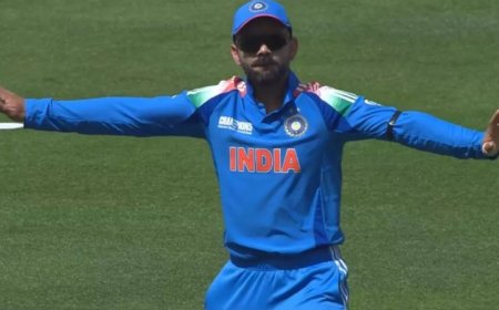 कोहली का सेलिब्रेशन सुर्खियों में: डी-कॉक के आउट होते ही किया मजेदार डांस