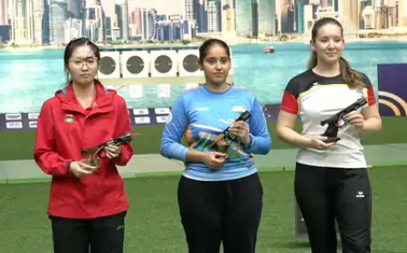 ISSF वर्ल्ड कप फाइनल में भारत की चमक—तीन पदकों के साथ नई ऊंचाइयों की ओर