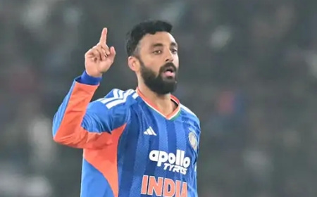 स्पिन का जादू सिर चढ़कर बोला: वरुण चक्रवर्ती बने भारत के हाईएस्ट रेटिंग वाले गेंदबाज़