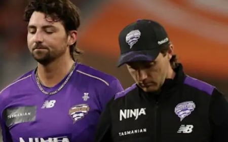 टी-20 वर्ल्ड कप से पहले ऑस्ट्रेलिया को झटका, विस्फोटक बल्लेबाज़ टिम डेविड चोटिल