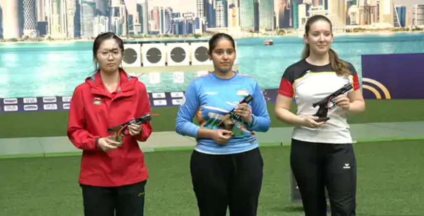 ISSF वर्ल्ड कप फाइनल में भारत की चमक—तीन पदकों के साथ नई ऊंचाइयों की ओर