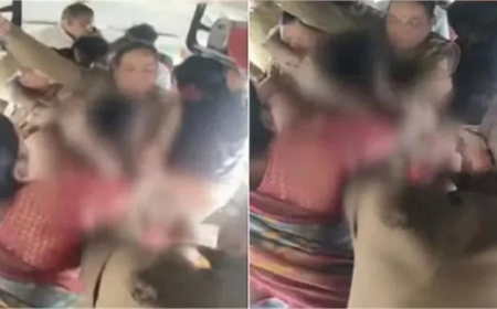 कर्नाटक में हिरासत के दौरान BJP महिला कार्यकर्ता से मारपीट का आरोप, राजनीति गरमाई