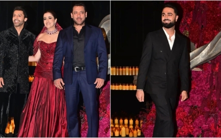 नूपुर–स्टेबिन की शादी के रिसेप्शन में पहुंचे सलमान खान, बॉलीवुड सेलेब्स की मौजूदगी से सजा जश्न