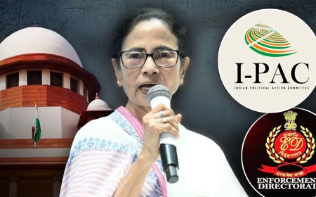 I-PAC रेड मामला: ममता सरकार को सुप्रीम कोर्ट का नोटिस, राजनीतिक और कानूनी हलचल तेज