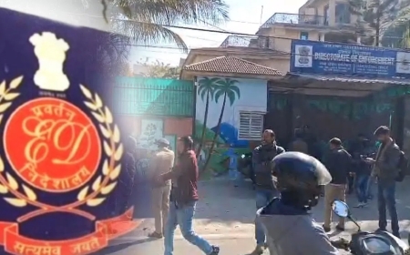 रांची ED ऑफिस में जांच करने पहुंची झारखंड पुलिस, केंद्र–राज्य टकराव से बढ़ी सियासी हलचल